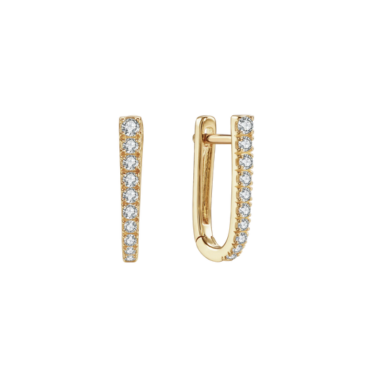 Ballerina graduated earrings